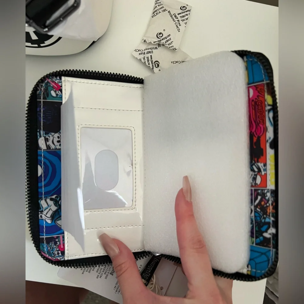 NWT Star Wars Stormtrooper Loungefly Backpack and Wallet Set - Black and White - Picture 15 of 16